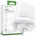 Miniatyrbillede 1 af 7: ACEFAST OPLADER (UK STIK) 2XUSBC 50W PD PPS Q3 3.0 AFC FCP