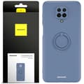 Spacecase Silikon Ringfodral För Xiaomi Redmi Note 9S 9 Pro Blue