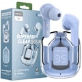 Miniatyrbild 1 av 11: Acefast in-ear TWS trådløse Bluetooth-hodetelefoner lyseblå (T6 isblå)