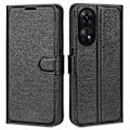 Miniatyrbild 9 av 11: Litchi-Fodral För Oppo Reno 8T Black Protective