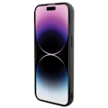 Miniatyrbillede 5 af 8: KARL LAGERFELD 3D RUBBER MULTI LOGO COVER TIL IPHONE 15 - SORT