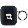Miniatyrbillede 2 af 4: KARL LAGERFELD MONOGRAM KARL HEAD ETUI TIL AIRPODS 1/2 - SORT