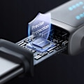 Miniatyrbild 6 av 11: MCDODO USB-C SNABBLADDNINGSKABEL FÖR SAMSUNG XIAOMI TYP C 6A 100W 1M LED