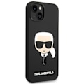 Miniatyrbillede 5 af 9: KARL LAGERFELD SILIKONE KARL'S HEAD ETUI TIL IPHONE 14 PLUS - SORT