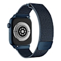 Miniatyrbild 3 av 5: UNIQ Dante armbånd Apple Watch Series 4/5/6/7/8/SE/SE2 42/44/45 mm rustfritt stål blå/koboltblå