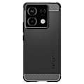 Miniatyrbillede 4 af 11: SPIGEN RUGGED ARMOR ETUI TIL XIAOMI REDMI NOTE 13 PRO 5G / POCO X6 5G - MAT SORT