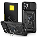 Miniatyrbild 1 av 10: Spacecase Case Fall För Iphone 11 Svart Sc Camring Skydd