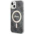 Miniatyrbild 2 av 2: Guess 4G MagSafe-deksel til iPhone 15 Plus / 14 Plus - svart