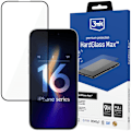 Miniatyrbillede 1 af 4: APPLE IPHONE 16 PRO - 3MK HARDGLASS MAX SORT