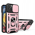 Miniatyrbild 2 av 7: Spacecase Fall Fall För Iphone 15 Plus Camring Rosa