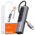 Miniatyrbild 1 av 11: MCDODO ADAPTER HUB USB-C SPLITTER SPLITTER SPLITTER 4X USB-A 3.0