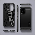 Miniatyrbillede 4 af 7: SPIGEN RUGGED ARMOR GALAXY A53 5G MAT SORT