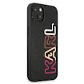 Miniatyrbillede 4 af 8: KARL LAGERFELD MULTIPINK BRAND COVER TIL IPHONE 13 - SORT