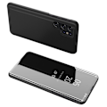 Miniatyrbillede 2 af 2: CLEAR VIEW TASKE TIL SAMSUNG S24+ MED KLAP - SORT
