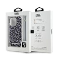 Miniatyrbillede 7 af 7: KARL LAGERFELD ZEBRA WITH CORD COVER TIL IPHONE 15 PRO MAX - LILLA