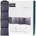 Miniatyrbillede 1 af 11: CHOETECH SOLAR SOLAR LADER 100W FOLDBAR USB C, 2X USB QC SORT