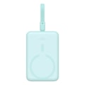 Miniatyrbild 4 av 11: Baseus Magnetic Mini MagSafe 10000mAh 20W strømforsyning med innebygd Lightning-kabel - blå + Baseus Simple Series USB-C - USB-C 60W 0
