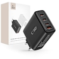 Miniatyrbillede 1 af 6: TECH-PROTECT NC100W-GAN 4-PORTS NETVÆRKSOPLADER PD100W/QC3.0 SORT