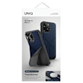 Miniatyrbild 3 av 3: UNIQ-deksel Transforma iPhone 15 Pro Max 6.7 Magclick Lader blå/elektrisk blå
