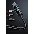 Miniatyrbild 8 av 10: MCDODO CABLE MED DISPLAY USB-C SNABBLADDING USB TYPE C 5A 100W 1M