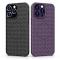 Miniatyrbillede 3 af 7: VÆVET CASE FLETT CASE HOUSING MED MAGSAFE TIL IPHONE 15 SORT