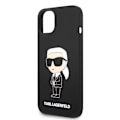 Miniatyrbillede 7 af 9: KARL LAGERFELD SILIKONE IKONIK ETUI TIL IPHONE 14 PLUS - SORT