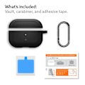 Miniatyrbillede 11 af 11: CASEOLOGY VULT APPLE AIRPODS PRO 1/2 MAT SORT