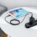Miniatyrbild 8 av 11: Acefast MFI-kabel USB Type C - Lightning 1,8m, 30W, 3A svart (C4-01 C Black)