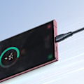 Miniatyrbild 4 av 11: Joyroom USB - USB C 3A Surpass seriekabel for hurtiglading og dataoverføring 0,25 m svart (S-UC027A11)