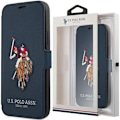 Miniatyrbillede 1 af 8: AMERIKANSK SAG POLO ASSN. BRODERIKOLLEKTION TIL IPHONE 12 PRO MAX - MARINEBLÅ