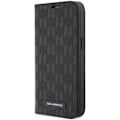 Miniatyrbillede 1 af 7: KARL LAGERFELD SAFFIANO MONOGRAM COVER TIL IPHONE 14 PRO - SORT