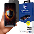 Miniatyrbild 1 av 2: Samsung Galaxy S24+ - 3mk Silky Matt Privacy