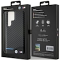 Miniatyrbild 8 av 8: BMW Carbon lærveske til Samsung Galaxy S24 Ultra - svart