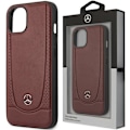 Miniatyrbild 1 av 9: Mercedes MEHCP15LARMRE iPhone 15 Pro 6.1 rødt/rødt hardt deksel Leather Urban Bengale