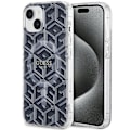 Miniatyrbild 2 av 9: Guess IML GCube MagSafe beskyttelsesdeksel til iPhone 15 Plus / 14 Plus - svart