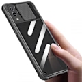 Miniatyrbild 2 av 10: TECH-PROTECT CAMSHIELD GALAXY GALAXY A22 / M22 4G / LTE SVART