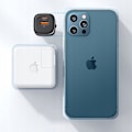 Miniatyrbild 6 av 10: USB/USB-C lader, hurtig, nano, GaN 33W PD, rosa, McDodo