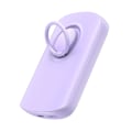 Miniatyrbillede 3 af 4: TRÅDLØS POWERBANK 6000MAH JOYROOM JR-W030 20W MAGSAFE MED RING OG STATIV - LILLA