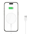 Miniatyrbild 3 av 9: TECH-PROTECT QI15W-A33 MAGNETISK MAGSAFE TRÅDLØS LADER HVITT