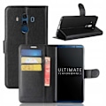 Miniatyrbild 1 av 6: Litchi-Fodral Till Huawei Mate 10 Pro Black
