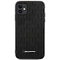 Miniatyrbillede 3 af 8: KARL LAGERFELD 3D MONOGRAM COVER TIL IPHONE 11 / XR - SORT