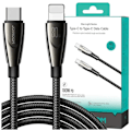 Miniatyrbild 1 av 11: Joyroom Pioneer Series SA31-CL3 USB-C / Lightning 30W 1,2m kabel - svart