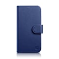 Miniatyrbild 10 av 11: iCarer Lommebokveske 2-i-1 iPhone 14 Pro-deksel Leather Flip Cover Anti-RFID Blå (WMI14220726-BU)