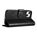 Miniatyrbillede 8 af 11: ICARER CASE CASE HOUSING COVER LÆDERCASE TIL IPHONE 14 SORT