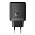 Miniatyrbild 4 av 11: Joyroom JR-TCF09 hurtiglader 2x USB-C 40W - svart
