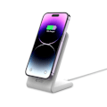 Miniatyrbillede 2 af 9: TECH-PROTECT QI15W-A23 MAGNETISK MAGSAFE TRÅDLØS OPLADER HVID