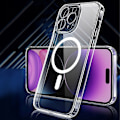 Miniatyrbild 9 av 10: CO2 MAGNETIC CLEAR FODRAL FÖRSTÄRKAT FOR MAGSAFE IPHONE 13 PRO MAX