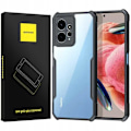 Miniatyrbild 1 av 10: Spacecase-Fodral För Xiaomi Redmi Note 12 4G Svart