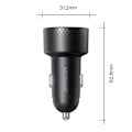 Miniatyrbild 6 av 11: 2x USB C 70W billader med LED display Joyroom JR-CCD02 - svart