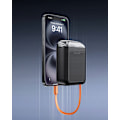 Miniatyrbild 4 av 9: Innostyle Mini Powerbank 10000Mah 2X Usb-C Typ C 33W Expanderbar Usb-C-Kabel